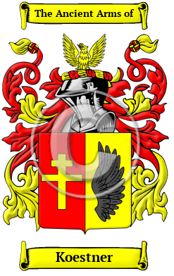 Koestner Family Crest/Coat of Arms