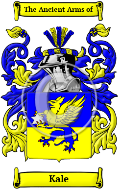 Kale Family Crest/Coat of Arms