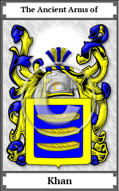 Khan Family Crest Download (JPG)  Book Plated - 150 DPI