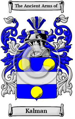 Kalman Name Meaning, Family History, Family Crest & Coats of Arms