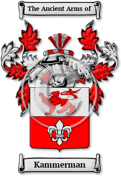 Kammerman Family Crest Download (jpg) Legacy Series - 150 DPI