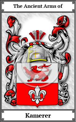 Kamerer Family Crest Download (JPG) Book Plated - 600 DPI
