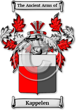Kappelen Family Crest Download (jpg) Legacy Series - 150 DPI
