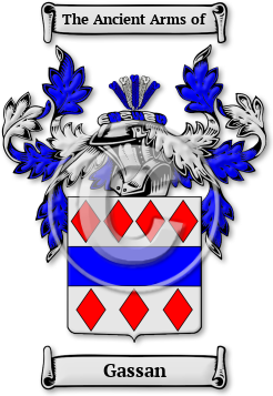 Gassan Family Crest Download (jpg) Legacy Series - 150 DPI