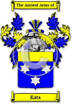 Kats Family Crest Download (jpg) Legacy Series - 150 DPI