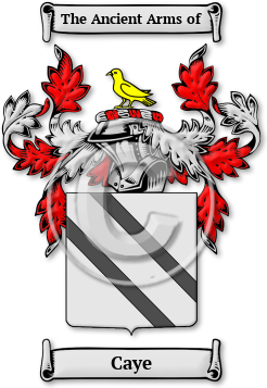 Caye Family Crest Download (jpg) Legacy Series - 150 DPI