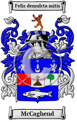 McCaghend Family Crest/Coat of Arms