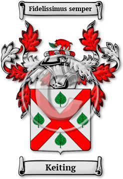Keiting Family Crest Download (JPG) Legacy Series - 600 DPI