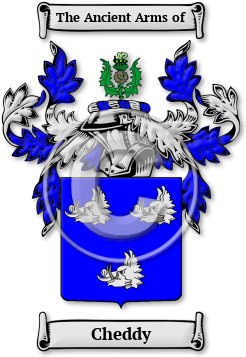 Cheddy Family Crest Download (jpg) Legacy Series - 150 DPI