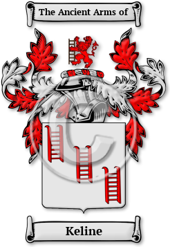 Keline Family Crest Download (jpg) Legacy Series - 150 DPI