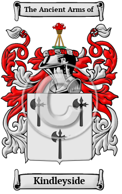 Kindleyside Family Crest/Coat of Arms