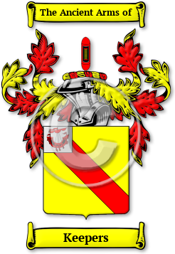 Keepers Family Crest Download (jpg) Legacy Series - 150 DPI