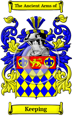 Keeping Family Crest Download (JPG) Heritage Series - 600 DPI