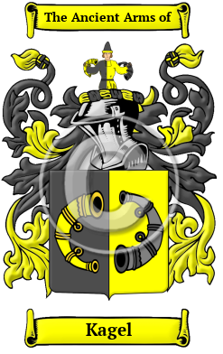 Kagel Family Crest/Coat of Arms