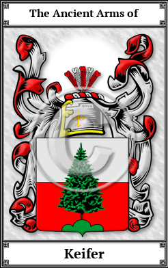 Keifer Family Crest Download (JPG)  Book Plated - 150 DPI