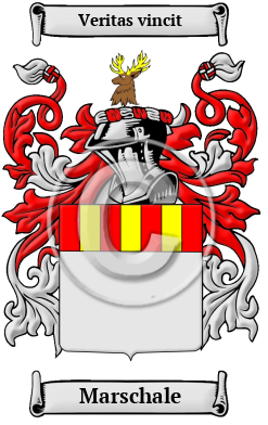 Marschale Family Crest/Coat of Arms