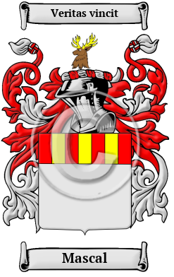 Mascal Family Crest/Coat of Arms