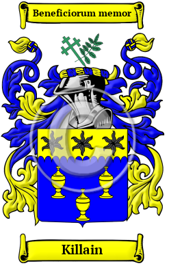 Killain Family Crest/Coat of Arms