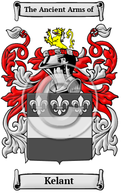 Kelant Family Crest/Coat of Arms