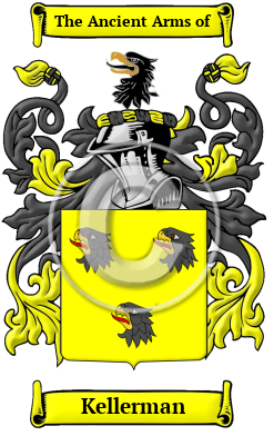 Kellerman Family Crest/Coat of Arms