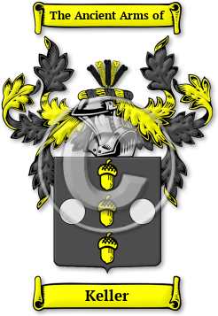 Keller Family Crest Download (JPG) Legacy Series - 600 DPI
