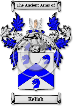 Kelish Family Crest Download (jpg) Legacy Series - 150 DPI