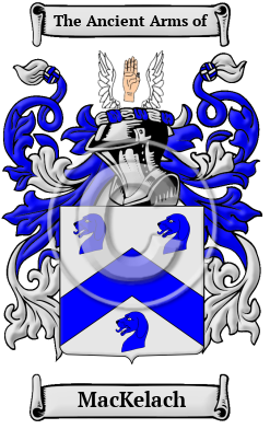 MacKelach Family Crest/Coat of Arms