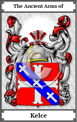 Kelce Family Crest Download (JPG)  Book Plated - 150 DPI