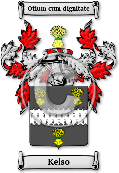 Kelso Family Crest Download (JPG) Legacy Series - 600 DPI