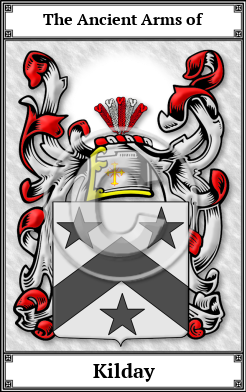 Kilday Family Crest Download (JPG) Book Plated - 600 DPI