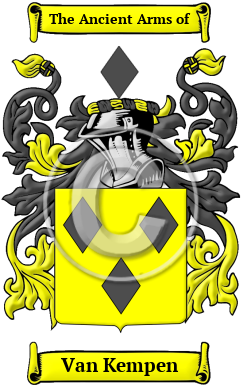 Van Kempen Family Crest/Coat of Arms