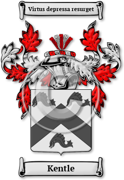 Kentle Family Crest Download (JPG) Legacy Series - 600 DPI