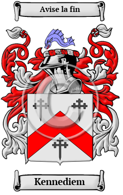 Kennediem Family Crest/Coat of Arms