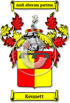 Kennett Family Crest Download (jpg) Legacy Series - 150 DPI