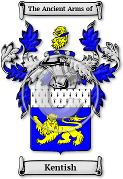 Kentish Family Crest Download (jpg) Legacy Series - 150 DPI