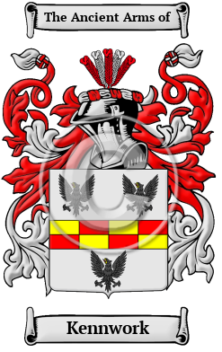 Kennwork Family Crest/Coat of Arms