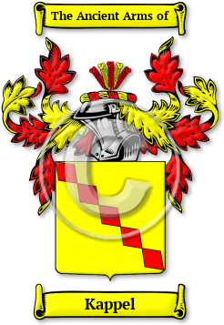 Kappel Family Crest Download (JPG) Legacy Series - 600 DPI