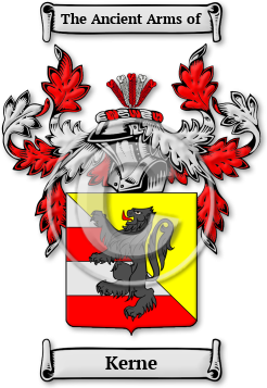 Kerne Family Crest Download (jpg) Legacy Series - 150 DPI