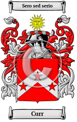 Curr Family Crest/Coat of Arms