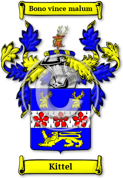 Kittel Family Crest Download (JPG) Legacy Series - 600 DPI
