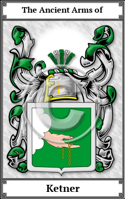 Ketner Family Crest Download (JPG)  Book Plated - 150 DPI