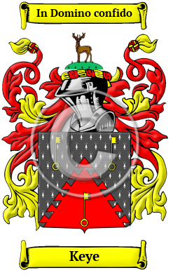 Keye Family Crest/Coat of Arms