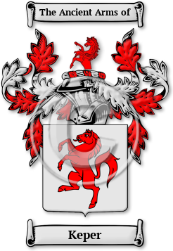 Keper Family Crest Download (jpg) Legacy Series - 150 DPI