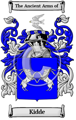 Kidde Family Crest/Coat of Arms