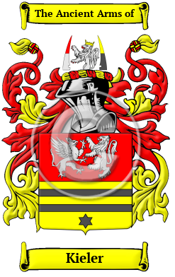 Kieler Family Crest Download (JPG) Heritage Series - 600 DPI