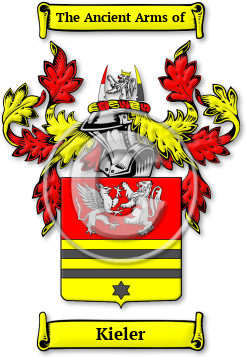 Kieler Family Crest Download (jpg) Legacy Series - 150 DPI