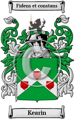 Kearin Family Crest/Coat of Arms