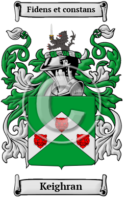 Keighran Family Crest/Coat of Arms