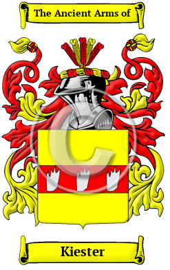 Kiester Family Crest/Coat of Arms
