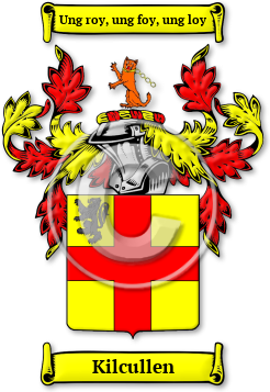 Kilcullen Family Crest Download (jpg) Legacy Series - 150 DPI